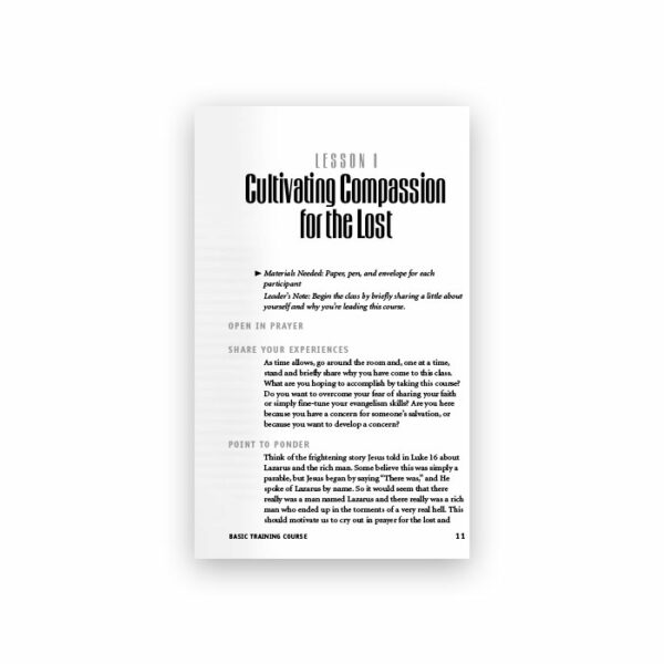 Basic Training Course Study Guide PDF - Living Waters