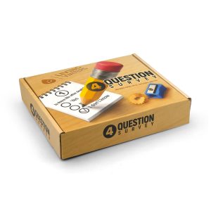 4 Question Survey Box